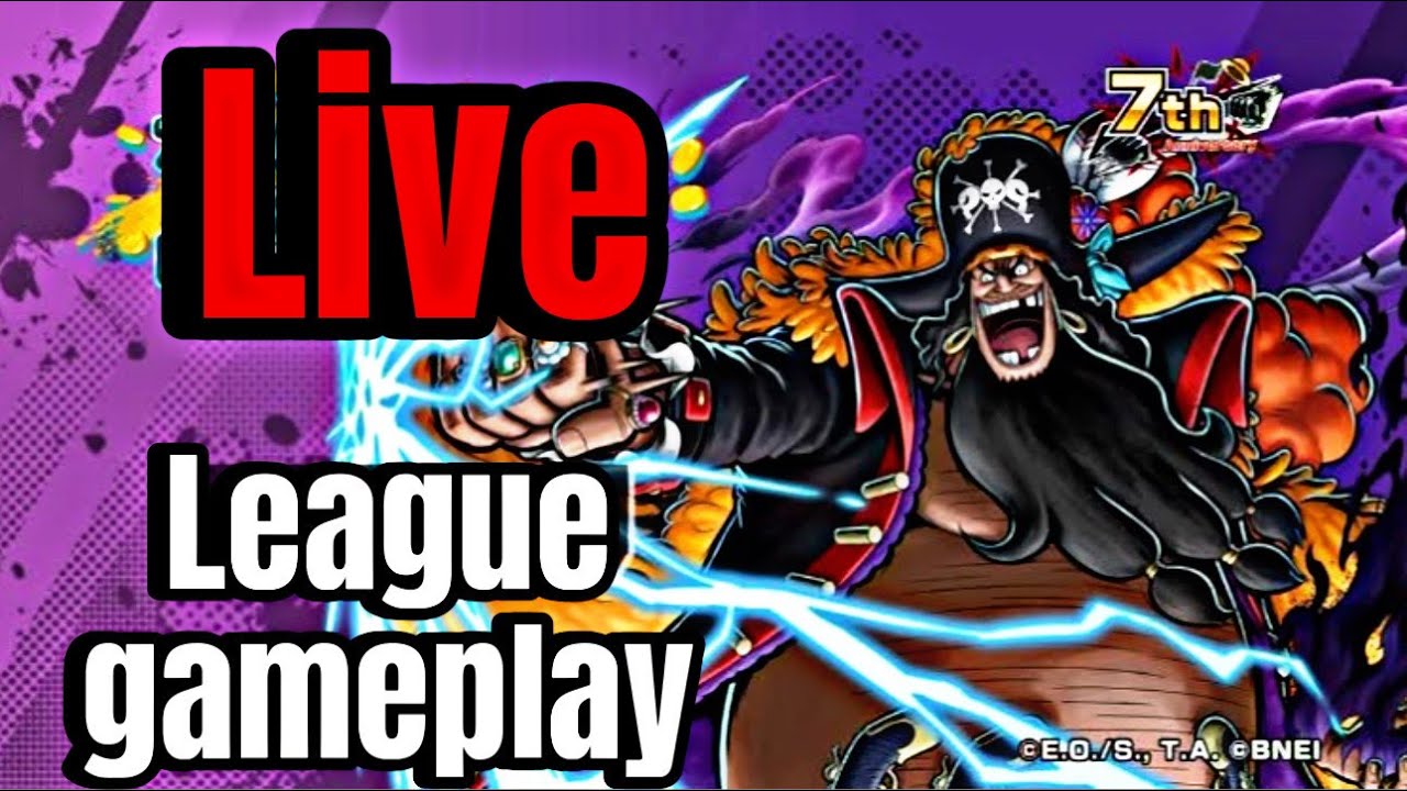 One Piece Bounty Rush League Gameplay | New EX Black Beard Strong?