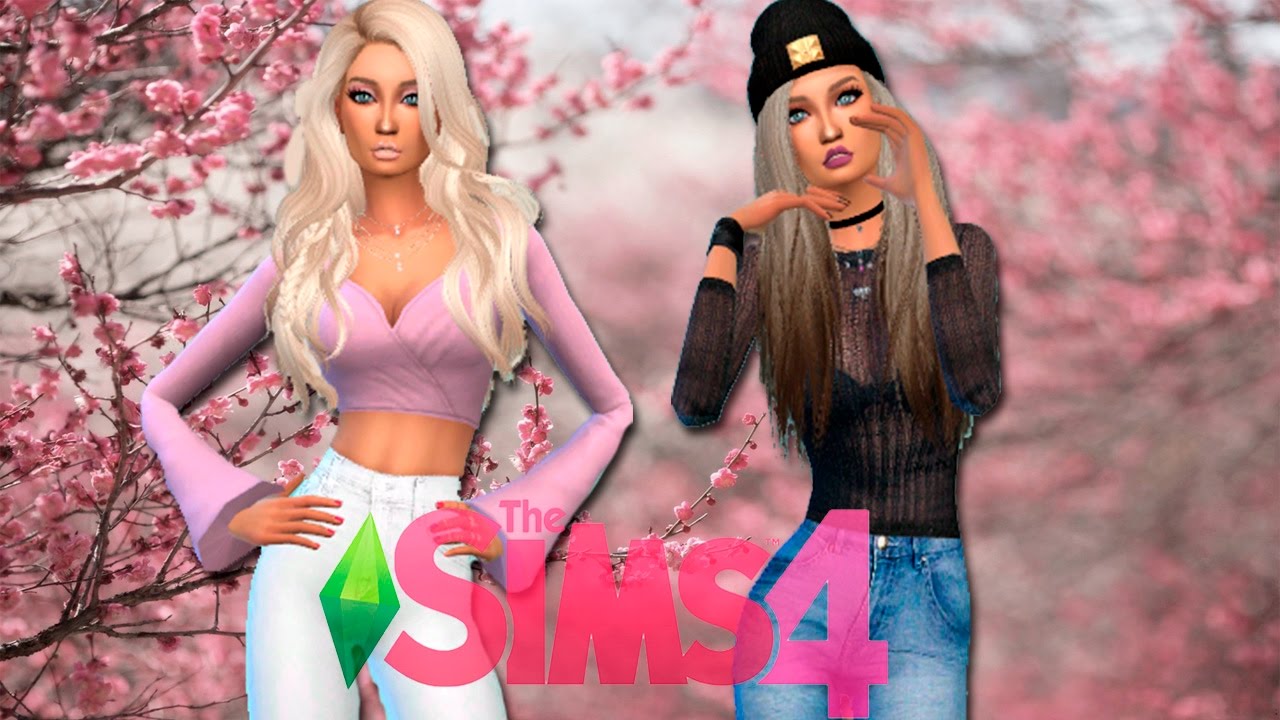 The Sims 4 | Создание персонажа: Сестры-противоположности