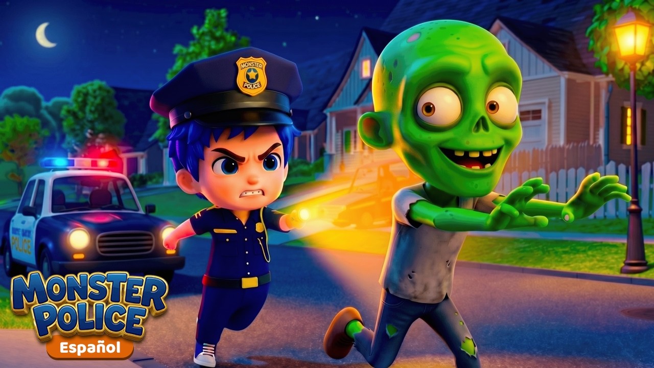 La Policía de Monstruos 🚨 | Canciones Infantiles | Patrulla Monstruo