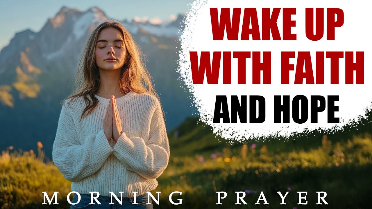 MORNING PRAYER of Gratitude | Begin Your Day with Hope and Faith