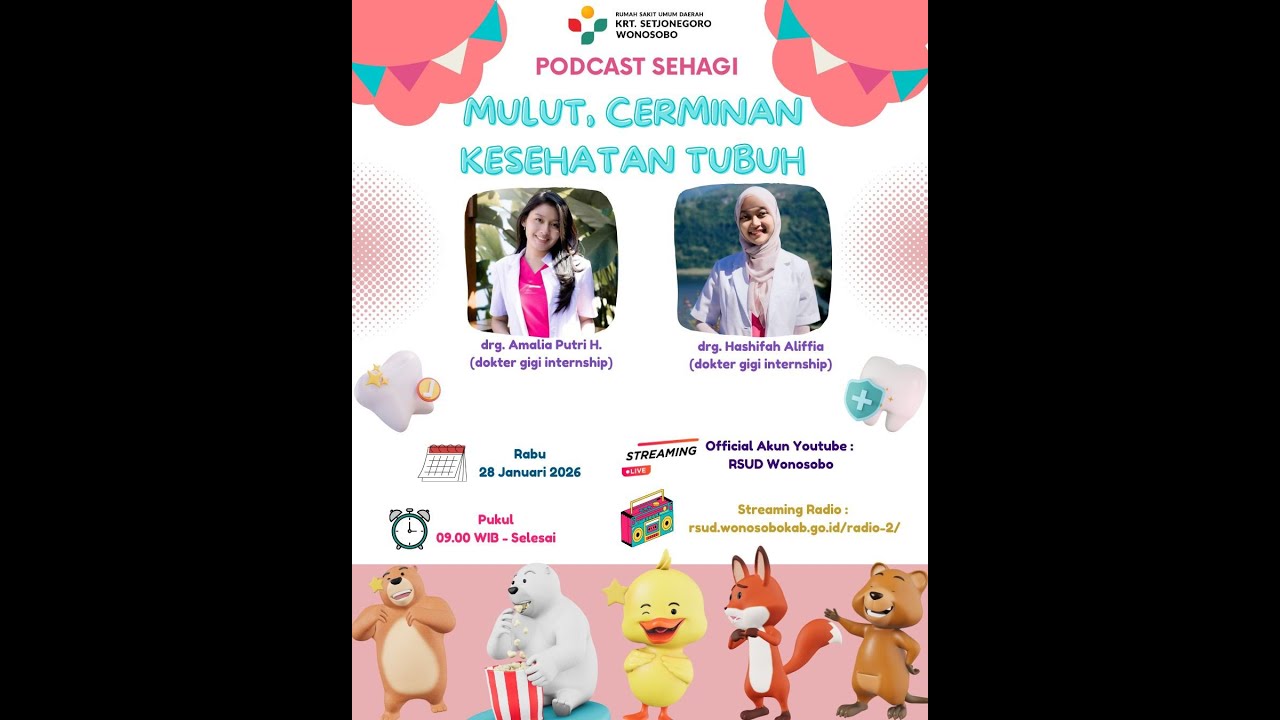 PODCAST SEHAGI | MULUT, CERMINAN KESEHATAN TUBUH