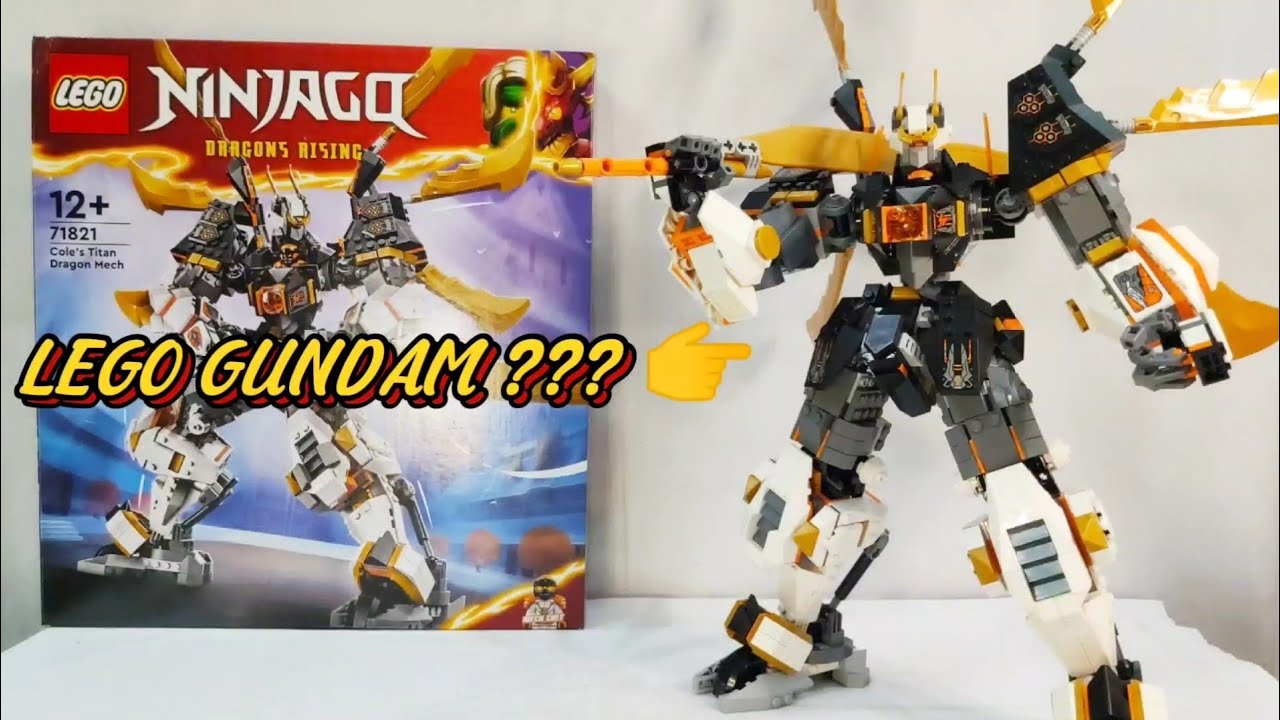 LEGO NINJAGO 71821 Робот-дракон Коула-титана - Робот-дракон Коула-титана