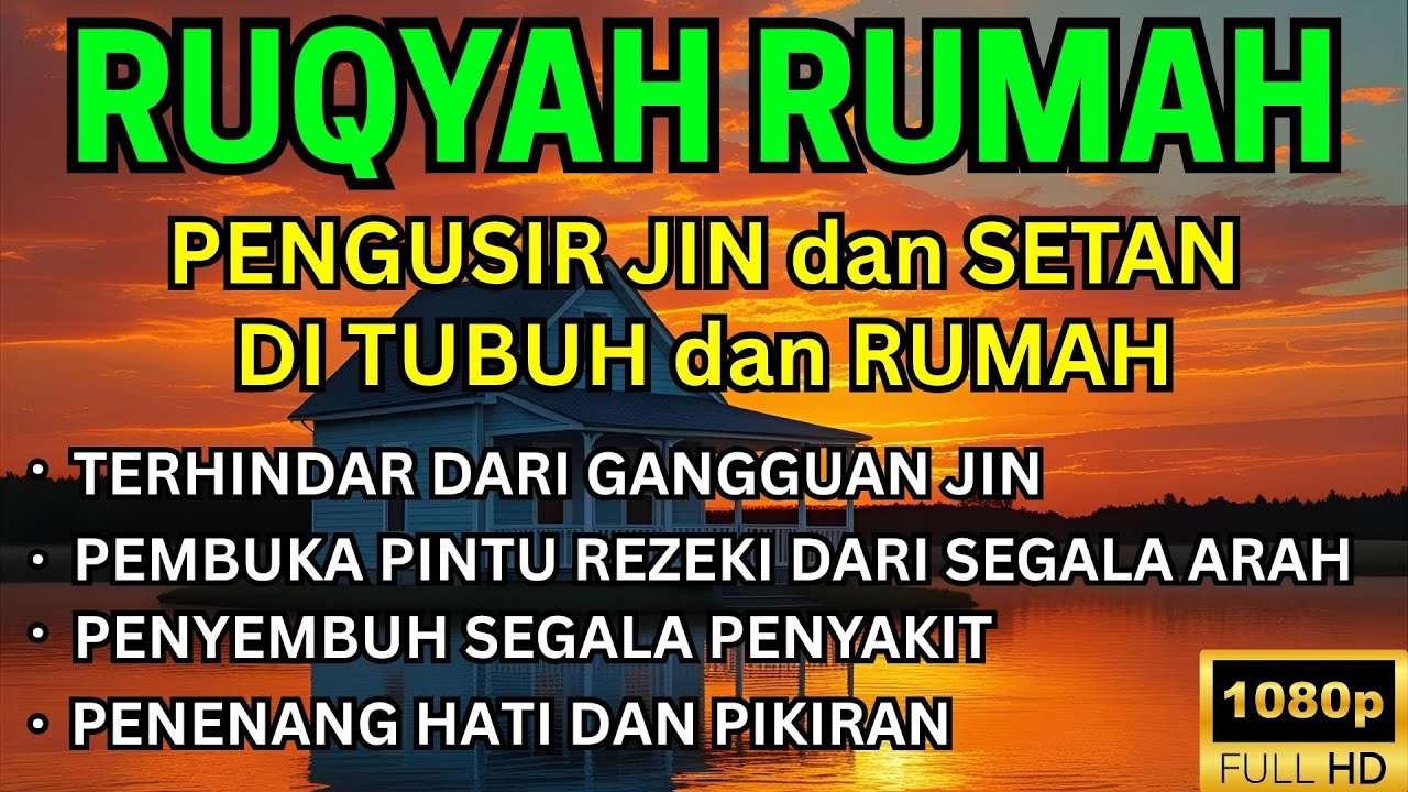 ALLAHUAKBAR! RUQYAH PENYEMBUH SEGALA PENYAKIT INI MEMBUAT SAKIT BERAT SEMBUH TOTAL