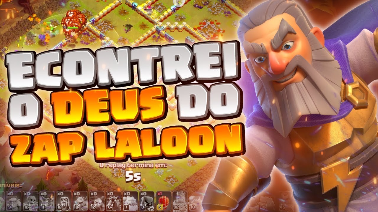 Esse Player É Muito Roubado no Zap Laloon Clash of Clans
