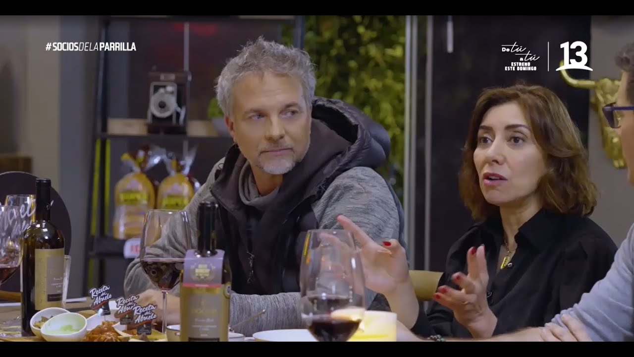 Carmen Gloria Arroyo y su historia de amor con Bernardo Borgeat. Socios de la Parrilla, Canal 13