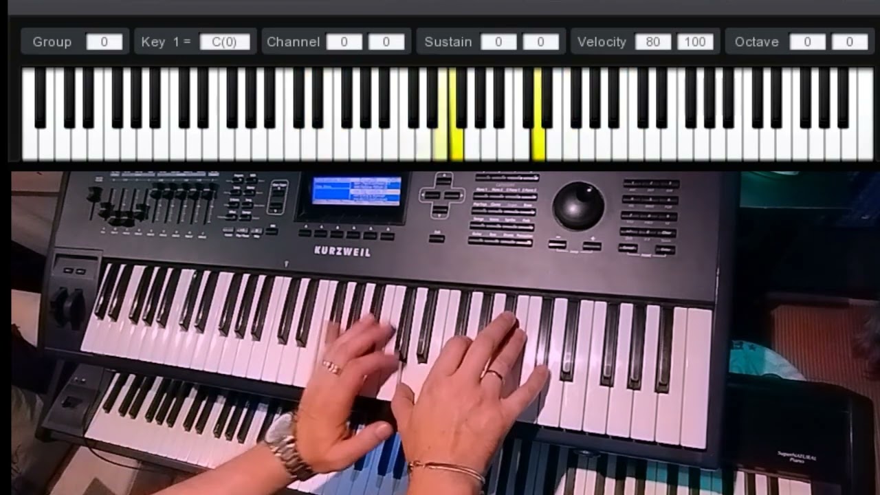 A Whiter Shade Of Pale (Con Su Blanca Palidez) Organ Tutorial + Cifrado x E.D.S.