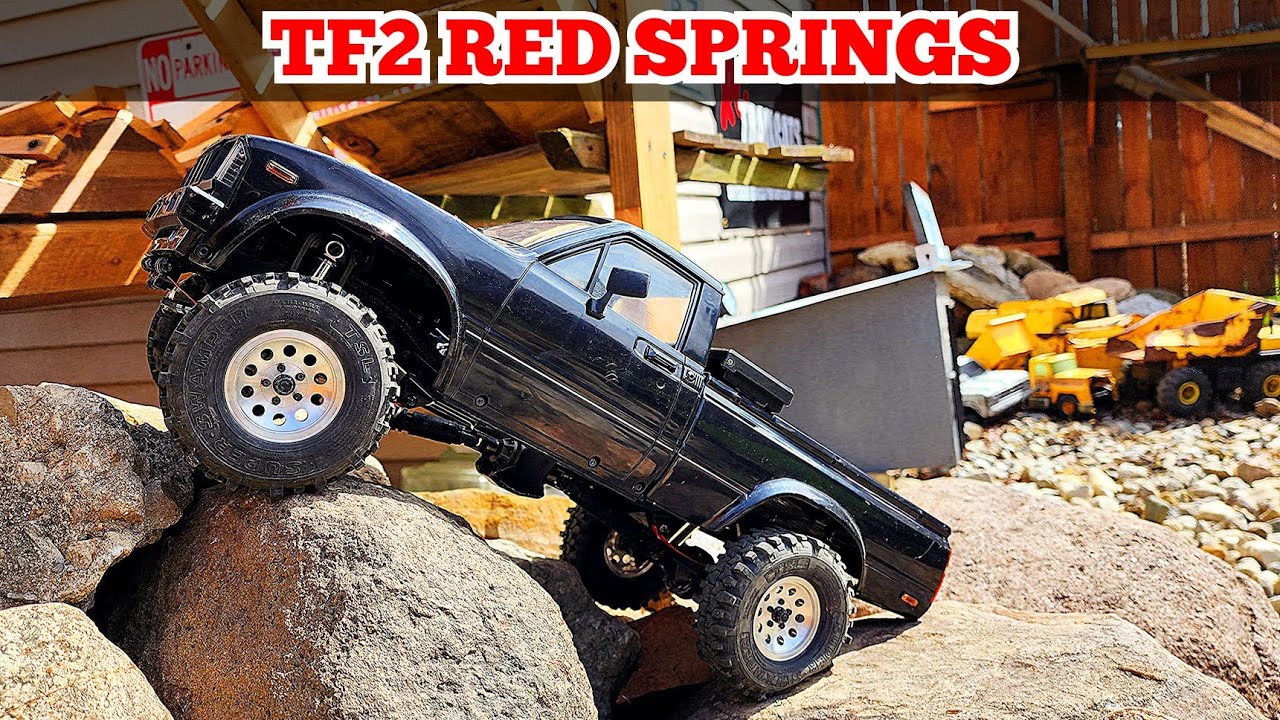 Rc4wd Trail Finder 2 Red Soft Springs