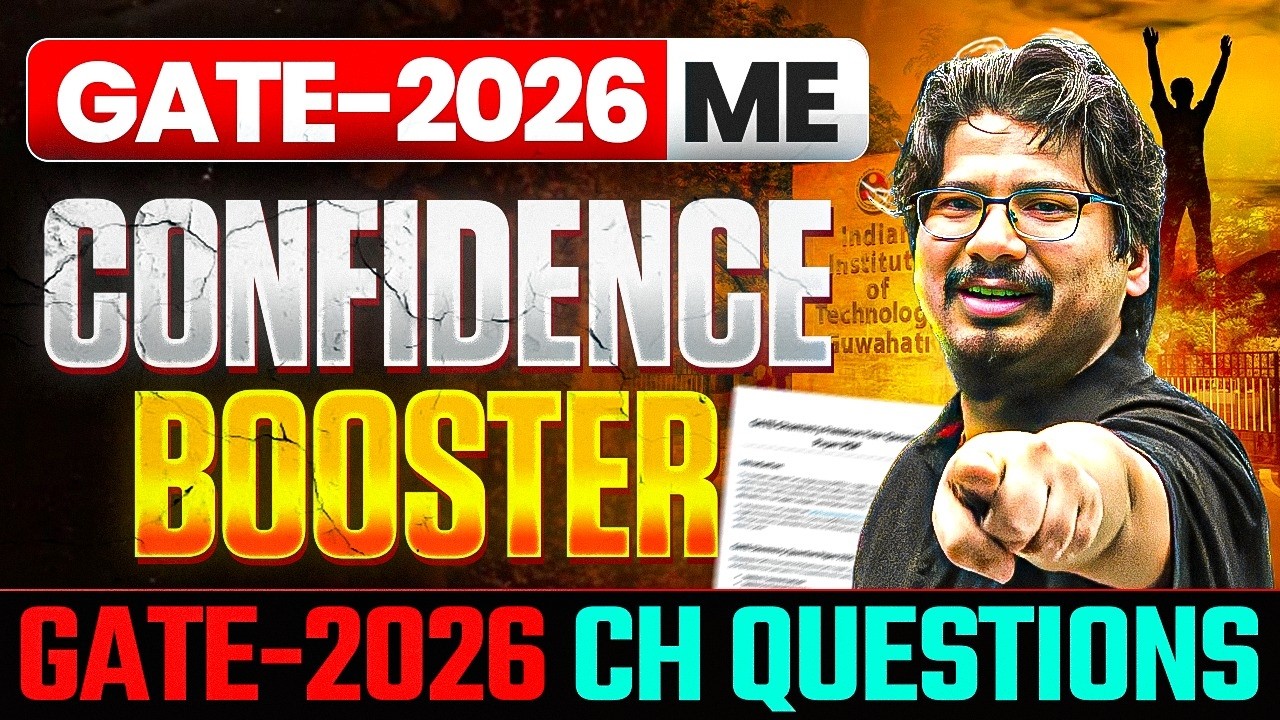 🤔 Easy / Difficult ? Prediction of GATE 2026 ME  | Confidence Booster in kast minutes | Negi Sir