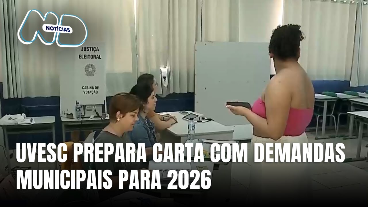 UVESC prepara carta de compromisso com demandas municipais para 2026