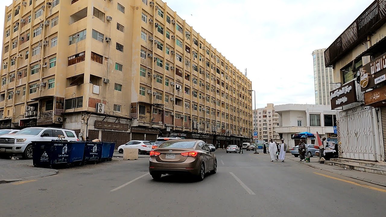 أسواق البلد مدينة جدة السعودية جولة السيارة