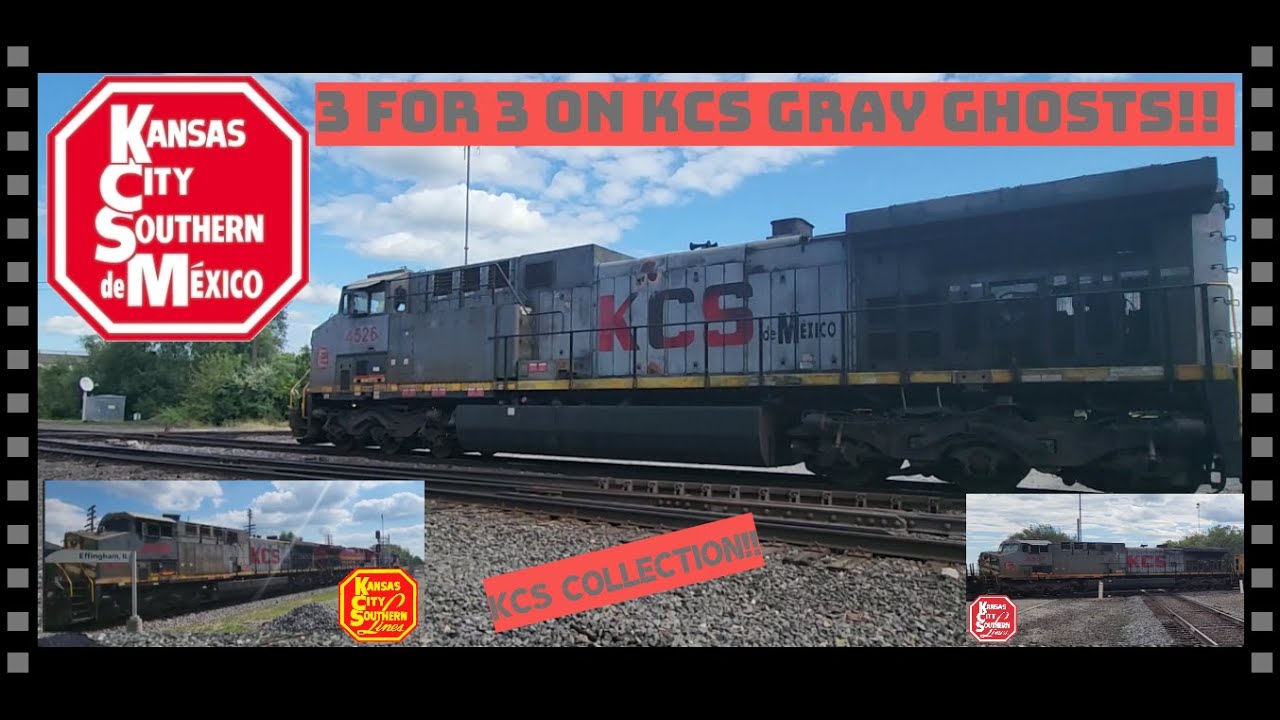 10/29/22  3 for 3 on Kansas City Southern Gray Ghost Collection!