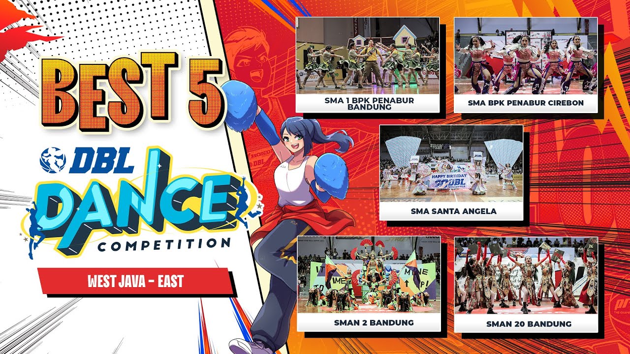 BEST 5 DBL DANCE COMPETITION WEST JAVA - EAST