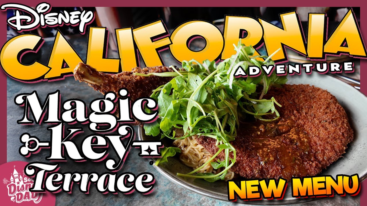 СОВЕРШЕННО НОВОЕ МЕНЮ в Magic Key Terrace в Disney California Adventure