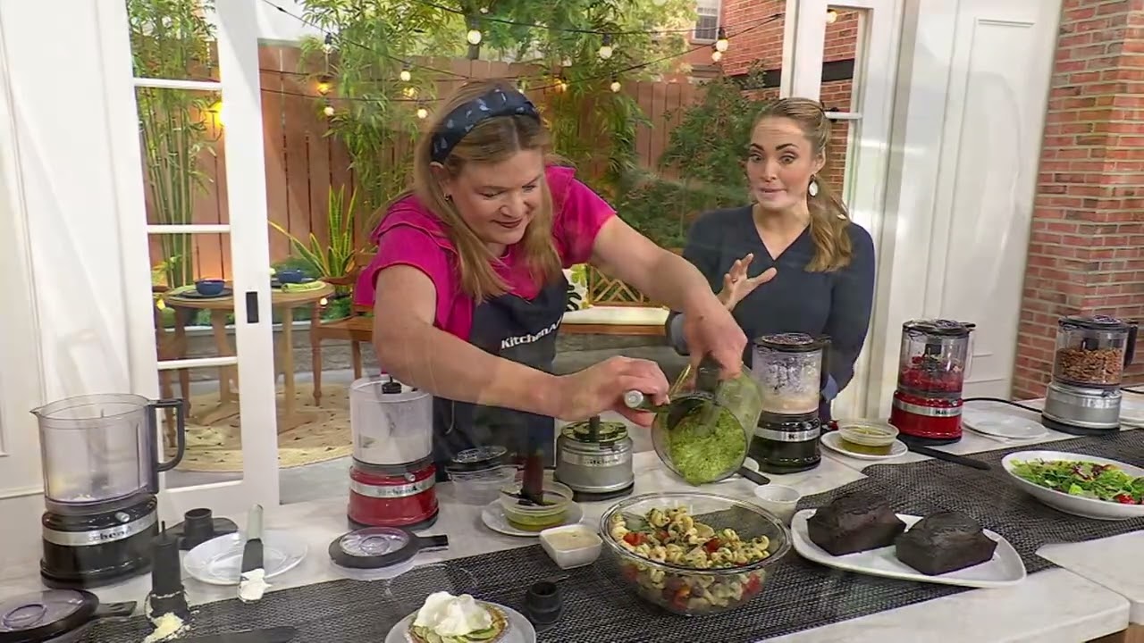 KitchenAid 5-Cup One-Touch 2-Speed Food Chopper w/ Whisking Blade on QVC