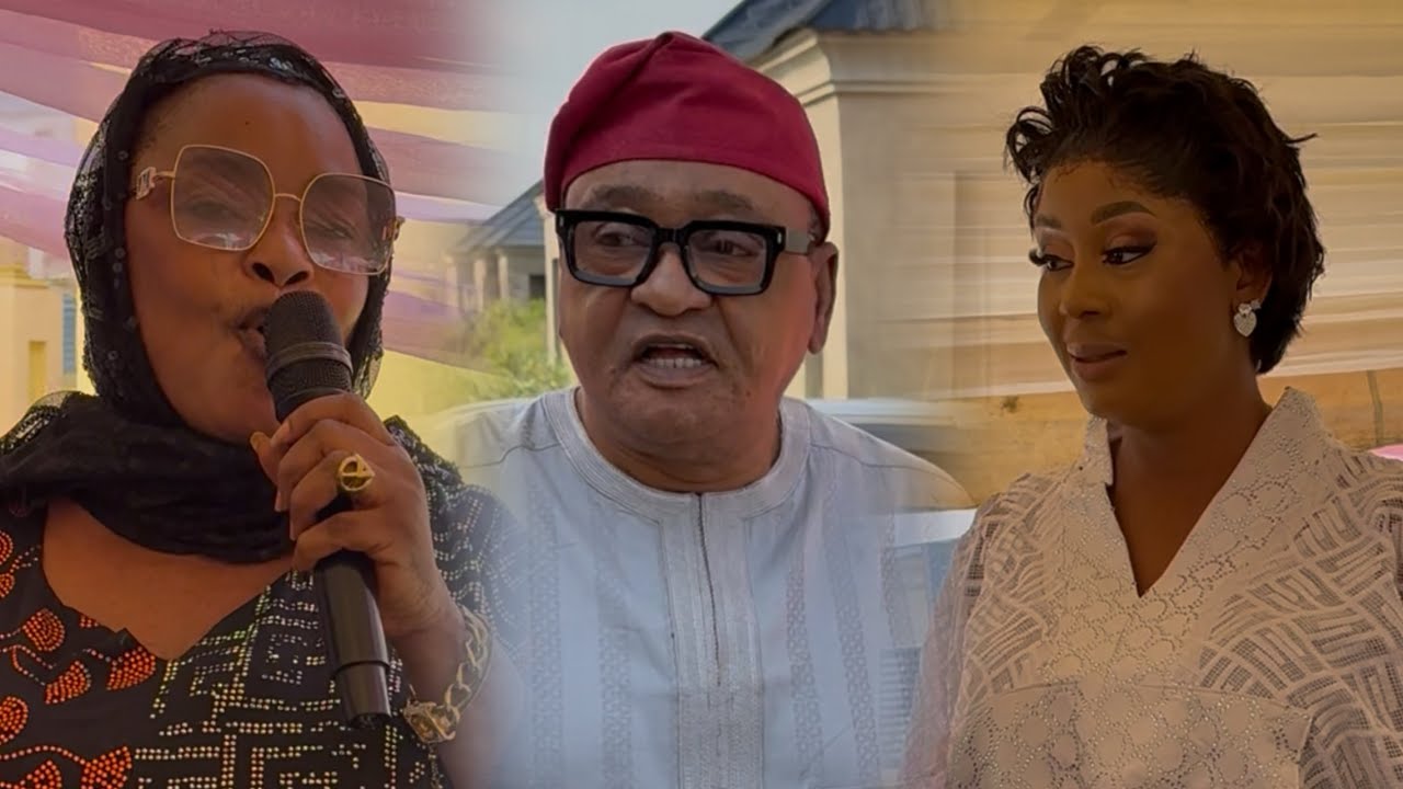 HEAR WHAT AUNTY TOYOSI SAID TO PRINCE JIDE KOSOKO AND WUMI AJIBOYE AT HER NEW HOUSE WARMING PARTY