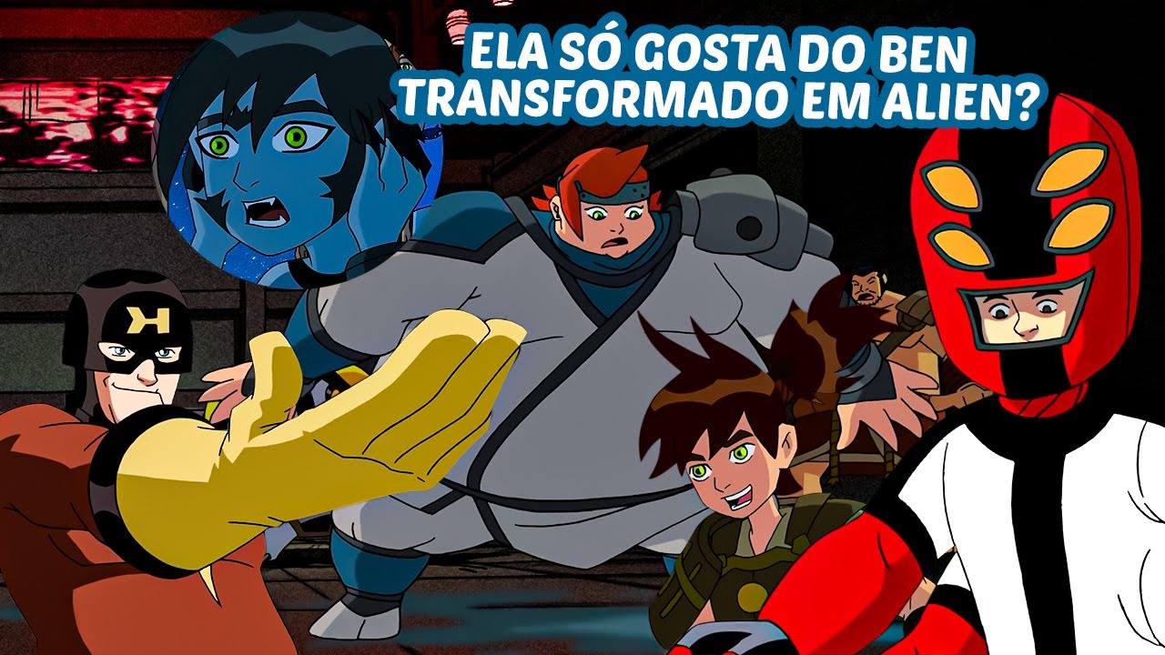 SE O REBOOT DE BEN 10 FOSSE COM ESSES TRAÇOS TODO MUNDO IA GOSTAR