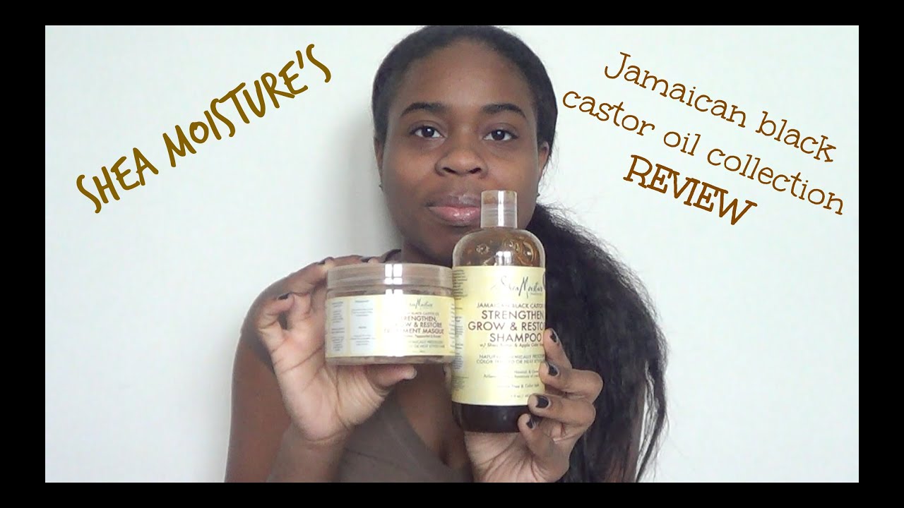 Shea Moisture's Jamaician Black Castor Oil Line REVIEW