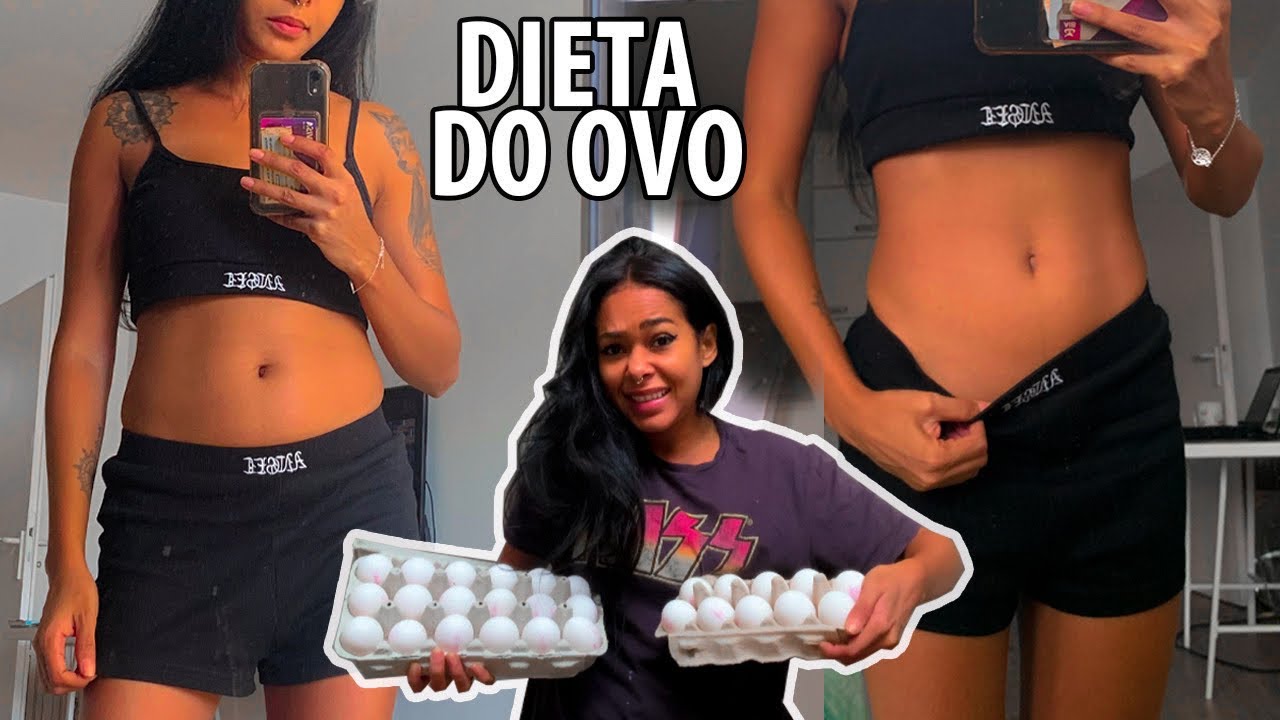 FIZ A DIETA DO OVO DE 3 DIAS - DA RESULTADO MESMO? *real*