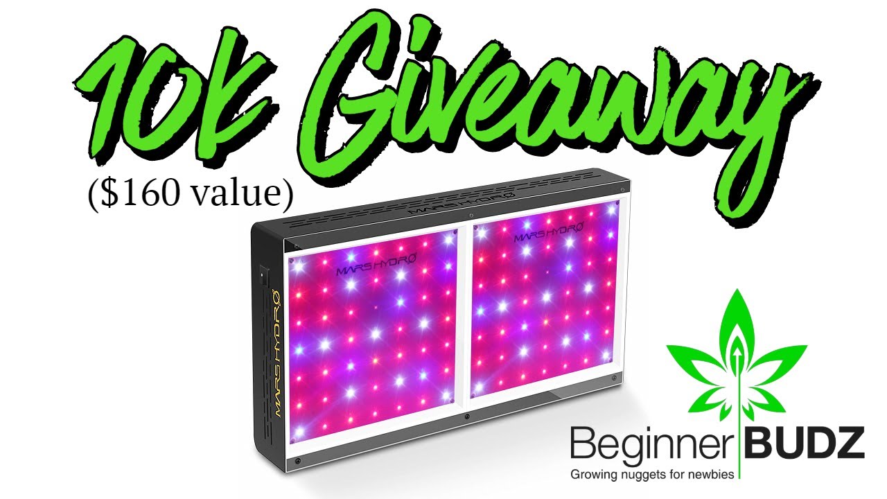 10k Giveaway: Mars Hydro ECO 600W Grow Light ($160 value)
