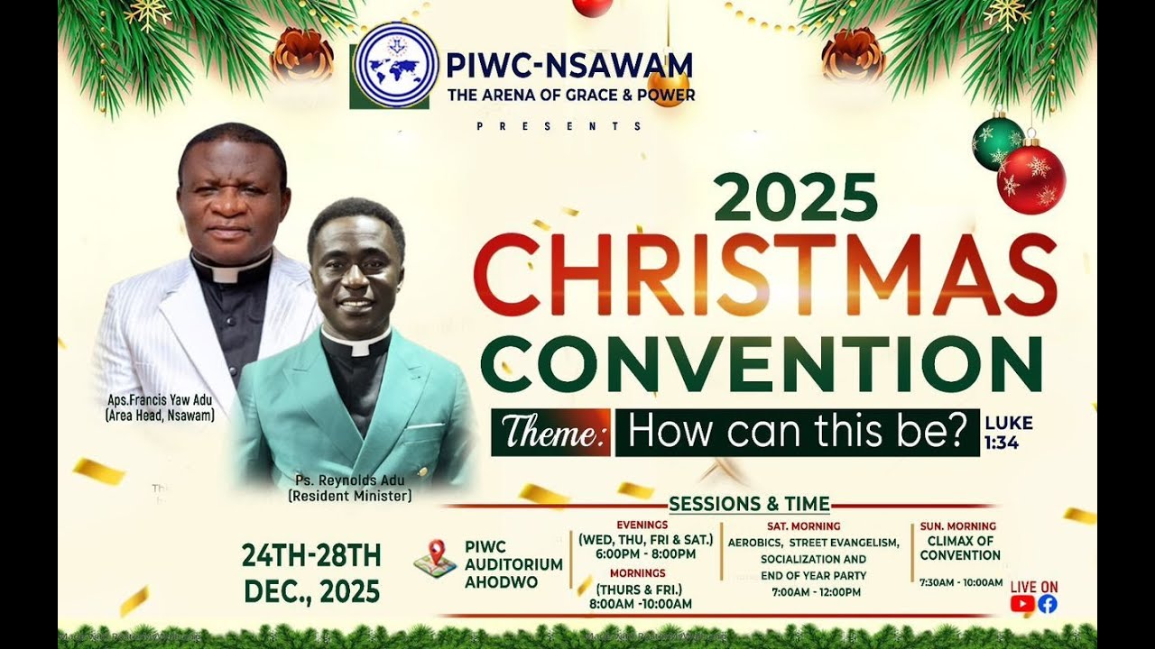 CHRISTMAS CONVENTION CLIMAX