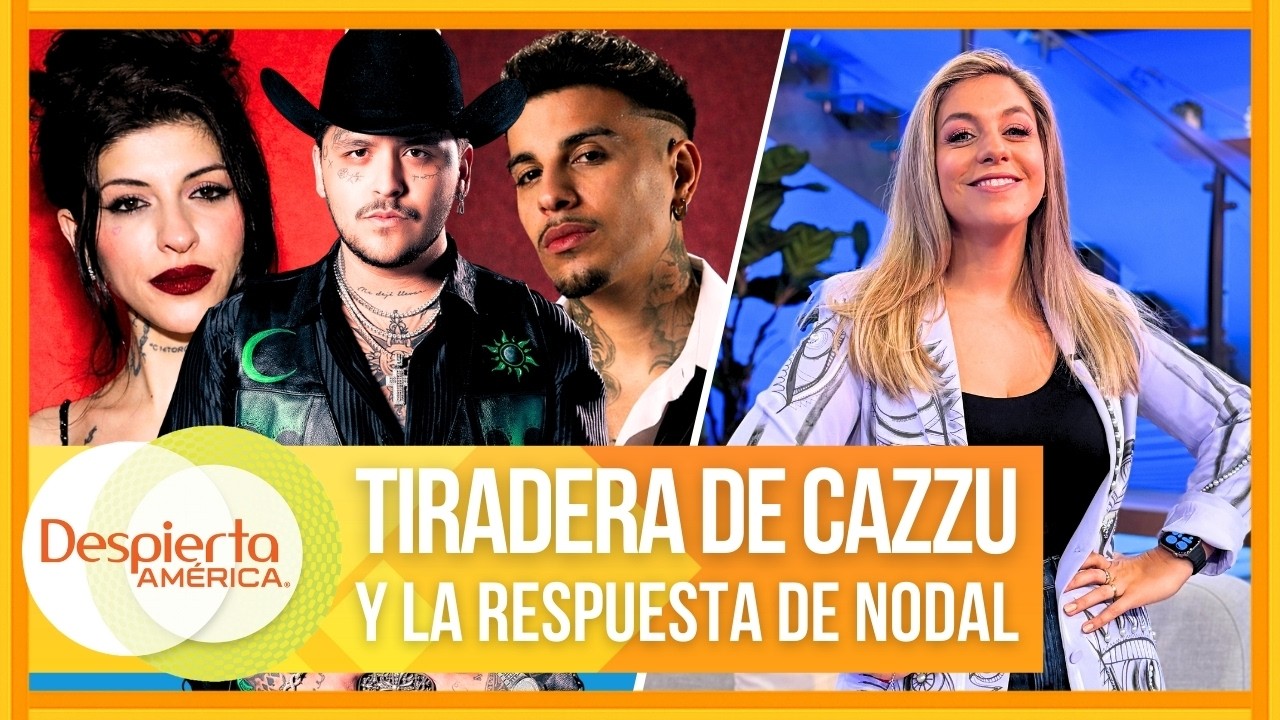 ¡CAZZU no AGUANTÓ MÁS! Salió a DESTROZAR a NODAL, RAUW ALEJANDRO, JHAYCO Y TAINY