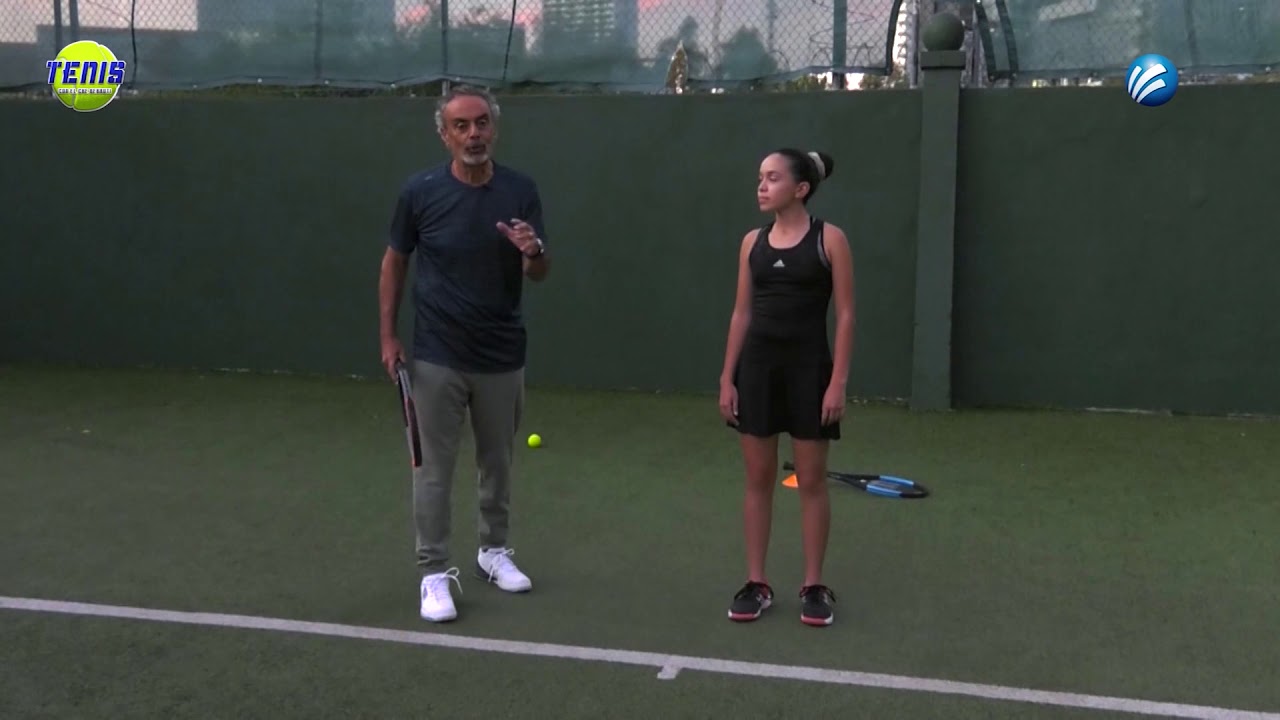 Clase de tenis con el Prof. Mario Che Berruti, velocidad dentro de la cancha