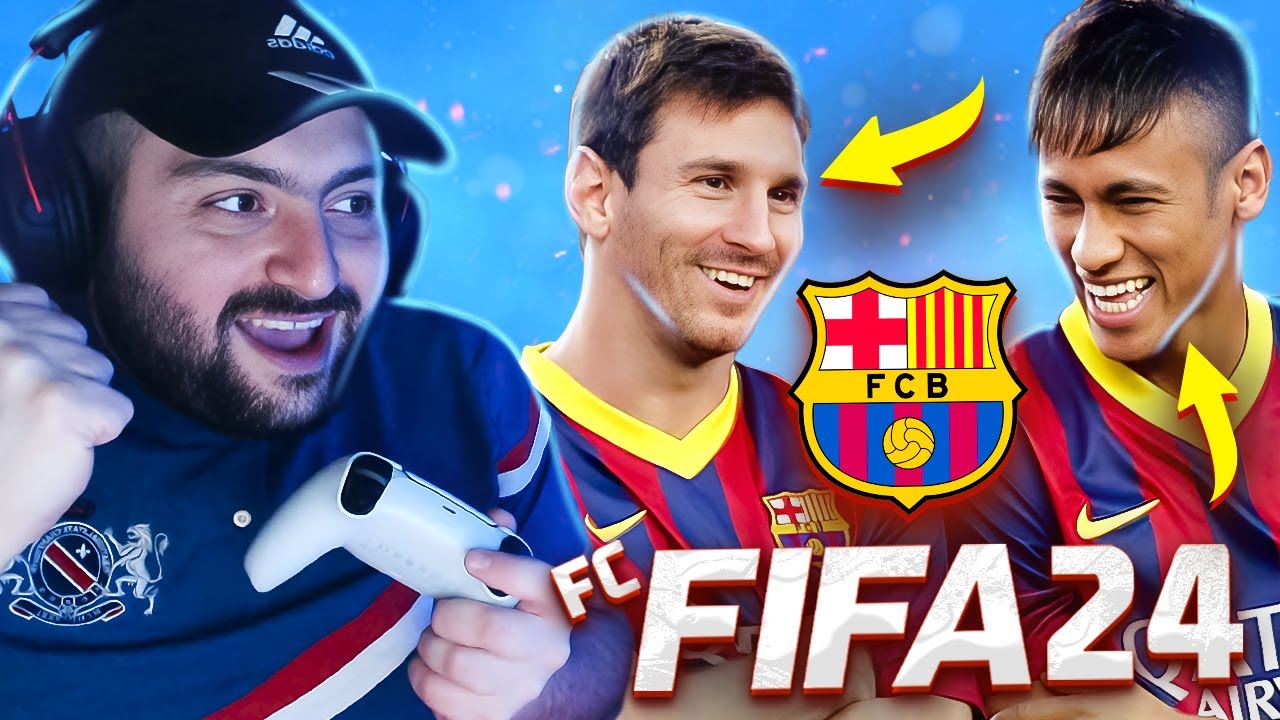 ⭐MESSI-ն ու NEYMAR-ը բոմբում են❤️💙BARCELONA Կարիերա #2