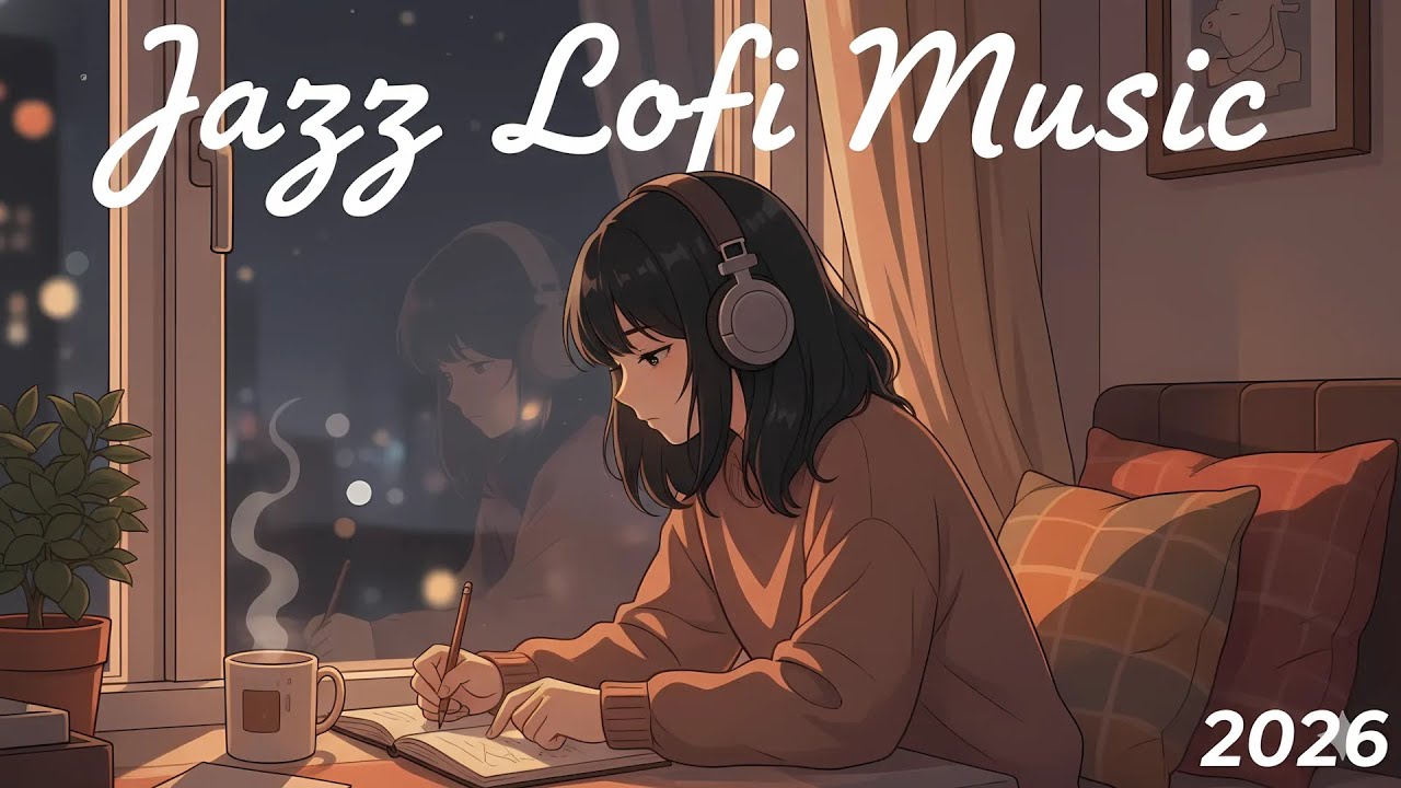 Midnight Coffee Shop Beats – Smooth Jazz Lofi for Chilling, Studying & Dreaming