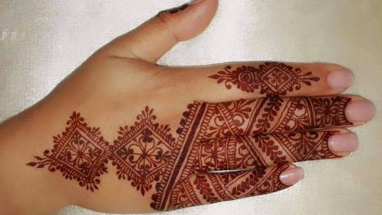 نقشة فاسية روعة ستايل أنيق للعرائس و المناسبات❤️Henna Marocain🇲🇦
