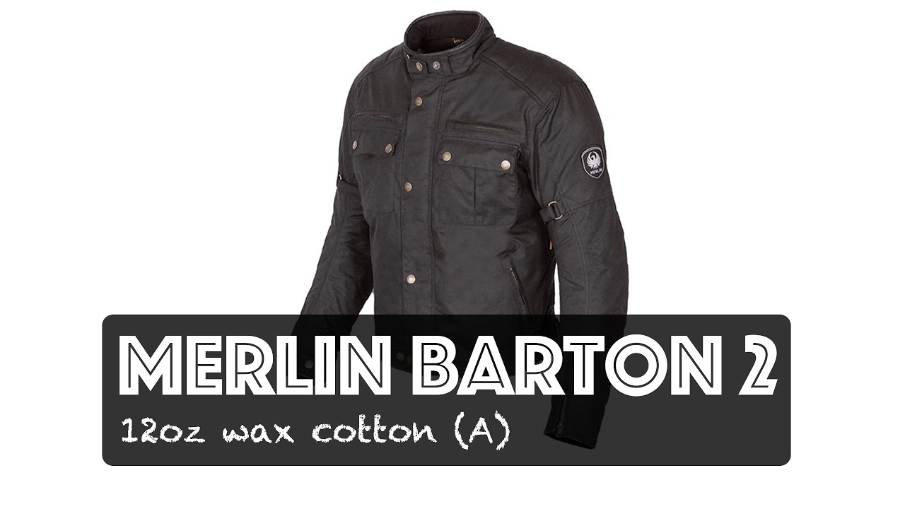 Merlin Barton 2 jacket - best value combo:  wax cotton classic style, D30 protection...