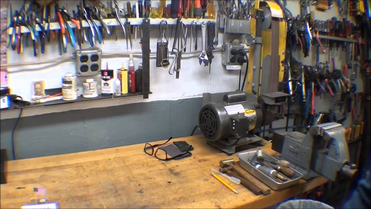 TOUR of tubalcain's Machine Shop mrpete222