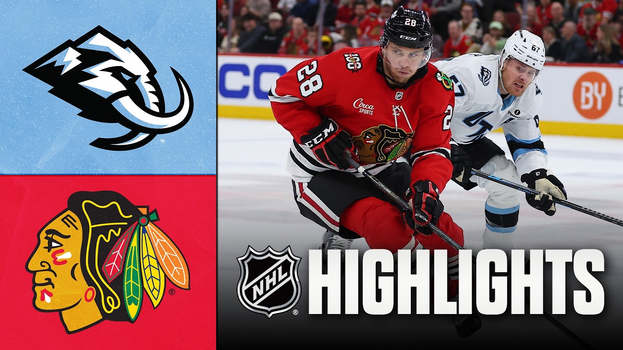 Mammoth vs. Blackhawks | NHL Highlights | March 09, 2026