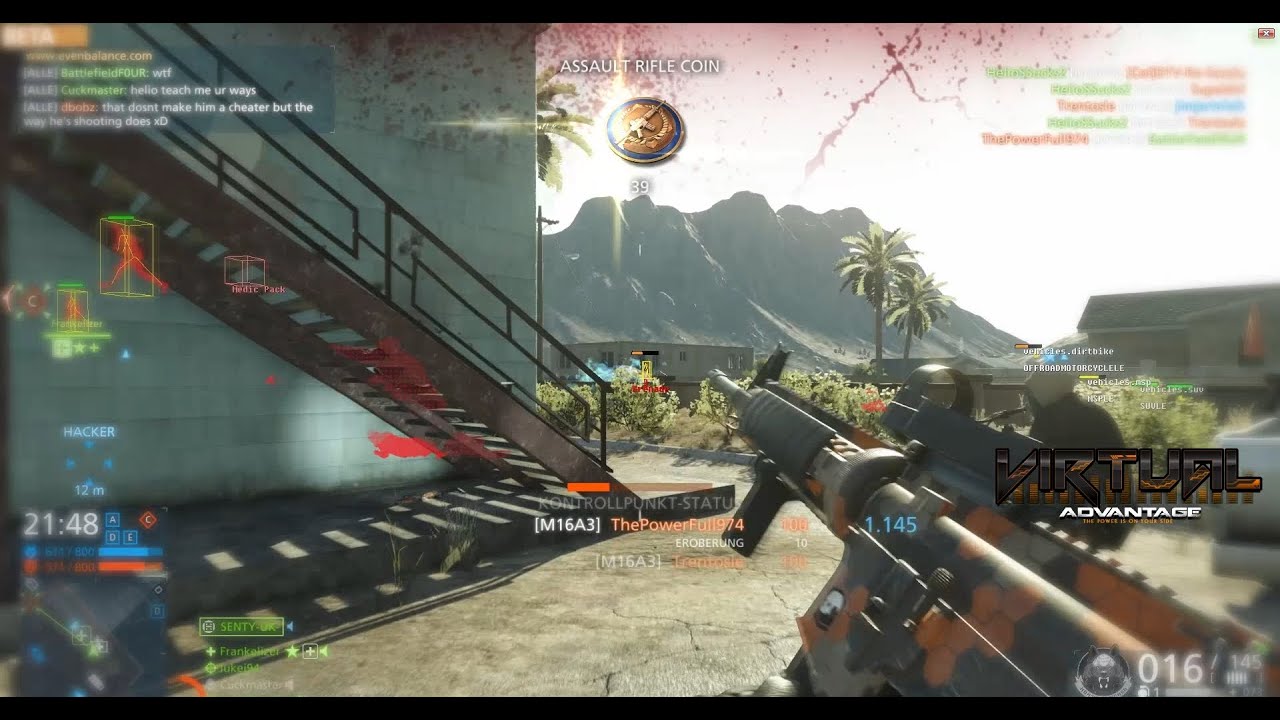 [BFH] Aimbot / Chams / 1-Shot Kill (Virtual-Advantage.com)