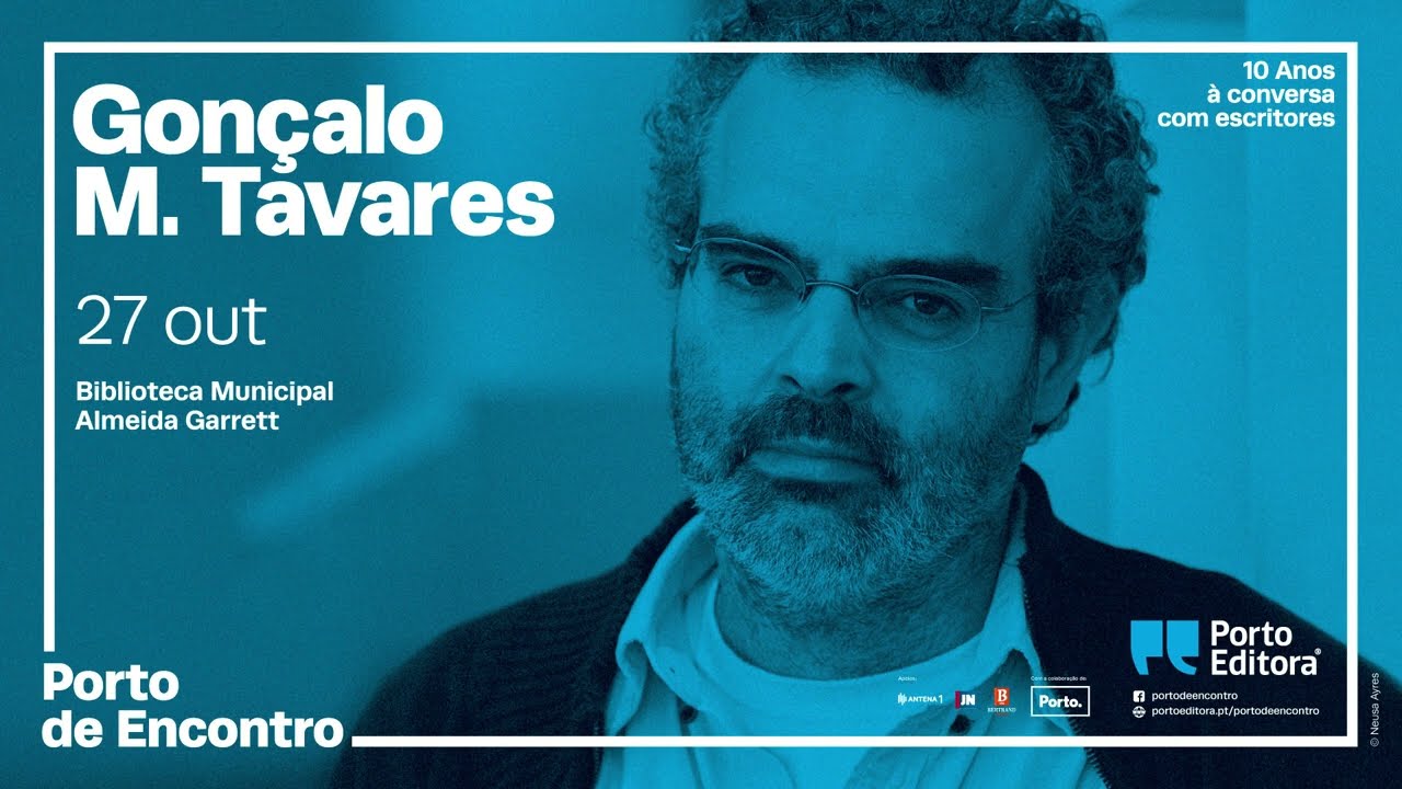 Porto de Encontro com Gonçalo M. Tavares