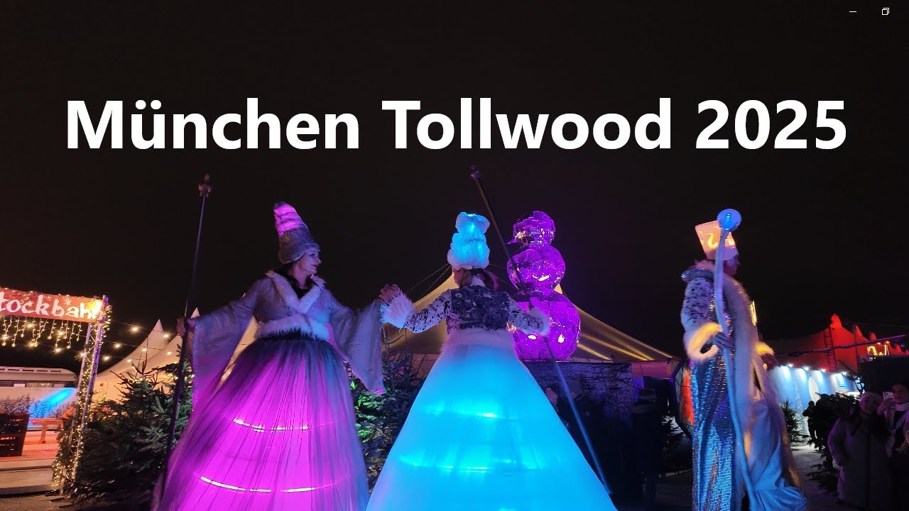 München: das großte Fest neben Oktoberfest -  Tollwood 2025  festival event in Munich, Germany