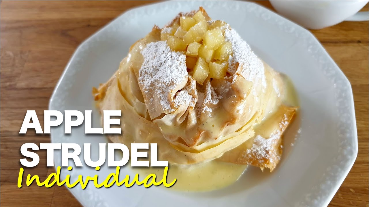 Apple Strudel Individual - Apfelstrudel