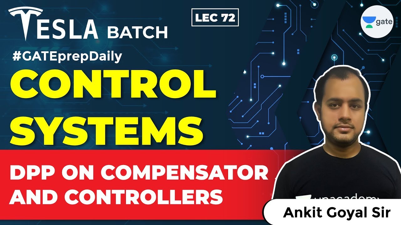 Control Systems | DPP on Compensator and Controllers | Lec 72 | GATE EE/ECE 2021 Exam