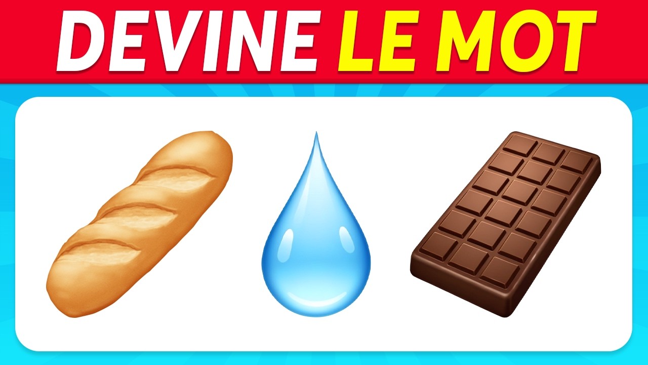 Devine le MOT en ÉMOJIS 🥞🍽️✅ Spécial PETIT-DÉJEUNER ☀️ Quiz Émoji