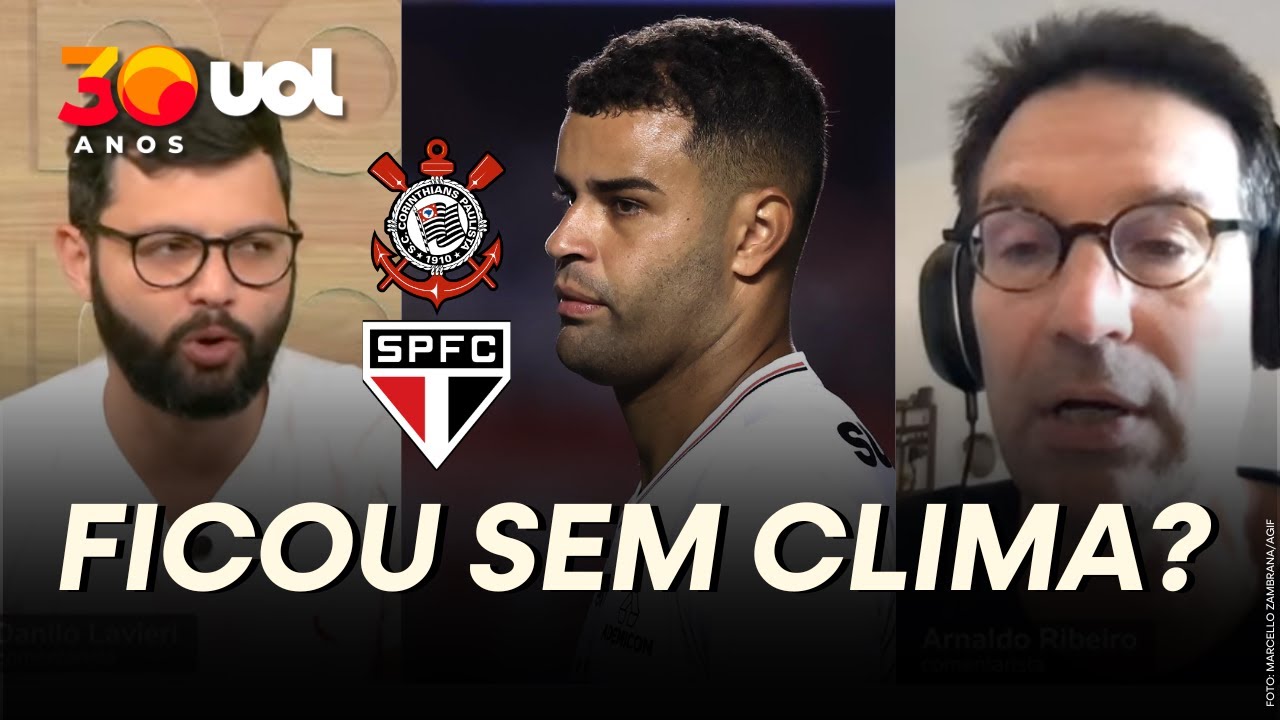 ALISSON SE FICAR NO SÃO PAULO PASSA A TER UMA OUTRA CONOTAÇÃO COM O TORCEDOR, DIZ ARNALDO RIBEIRO