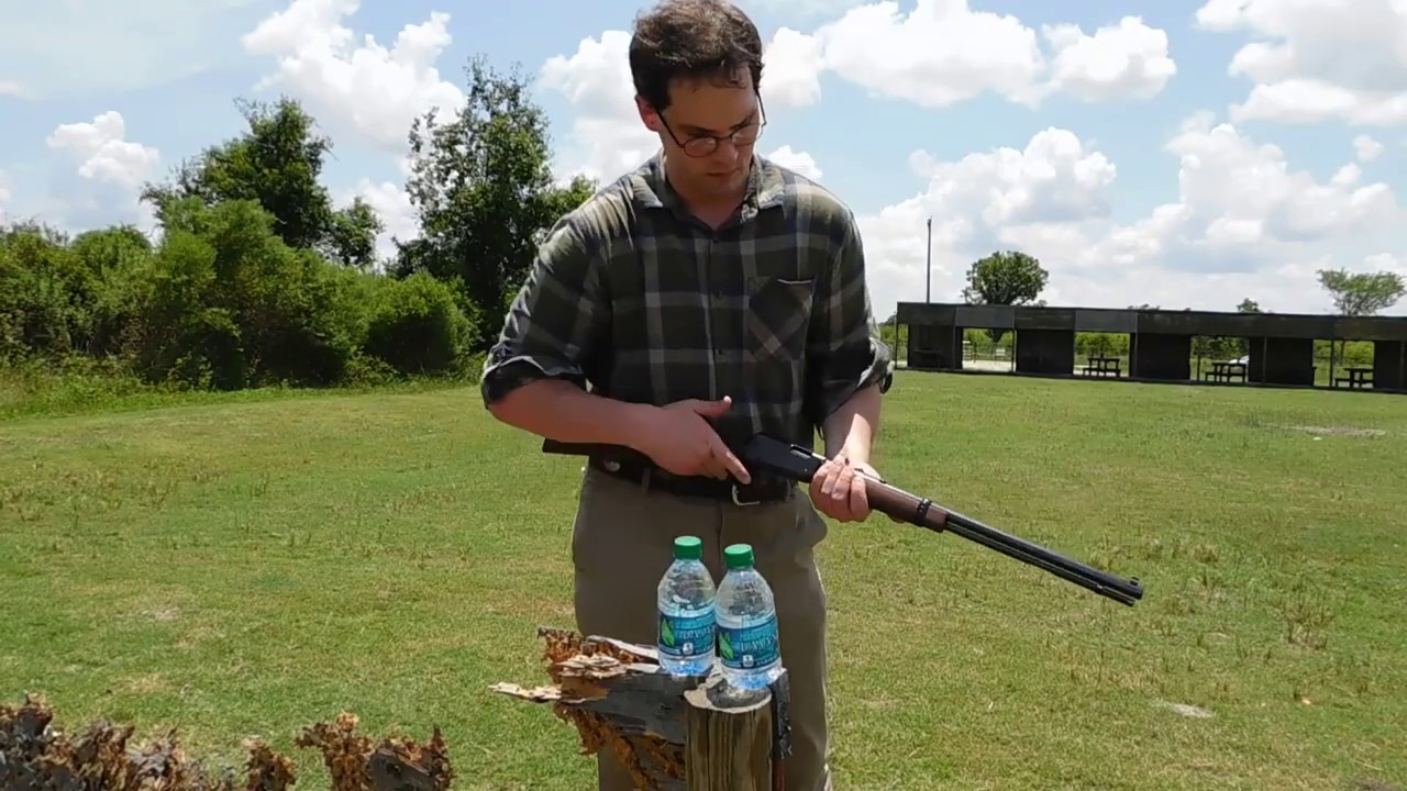 Shooting the Henry Frontier Rifle 22 Magnum