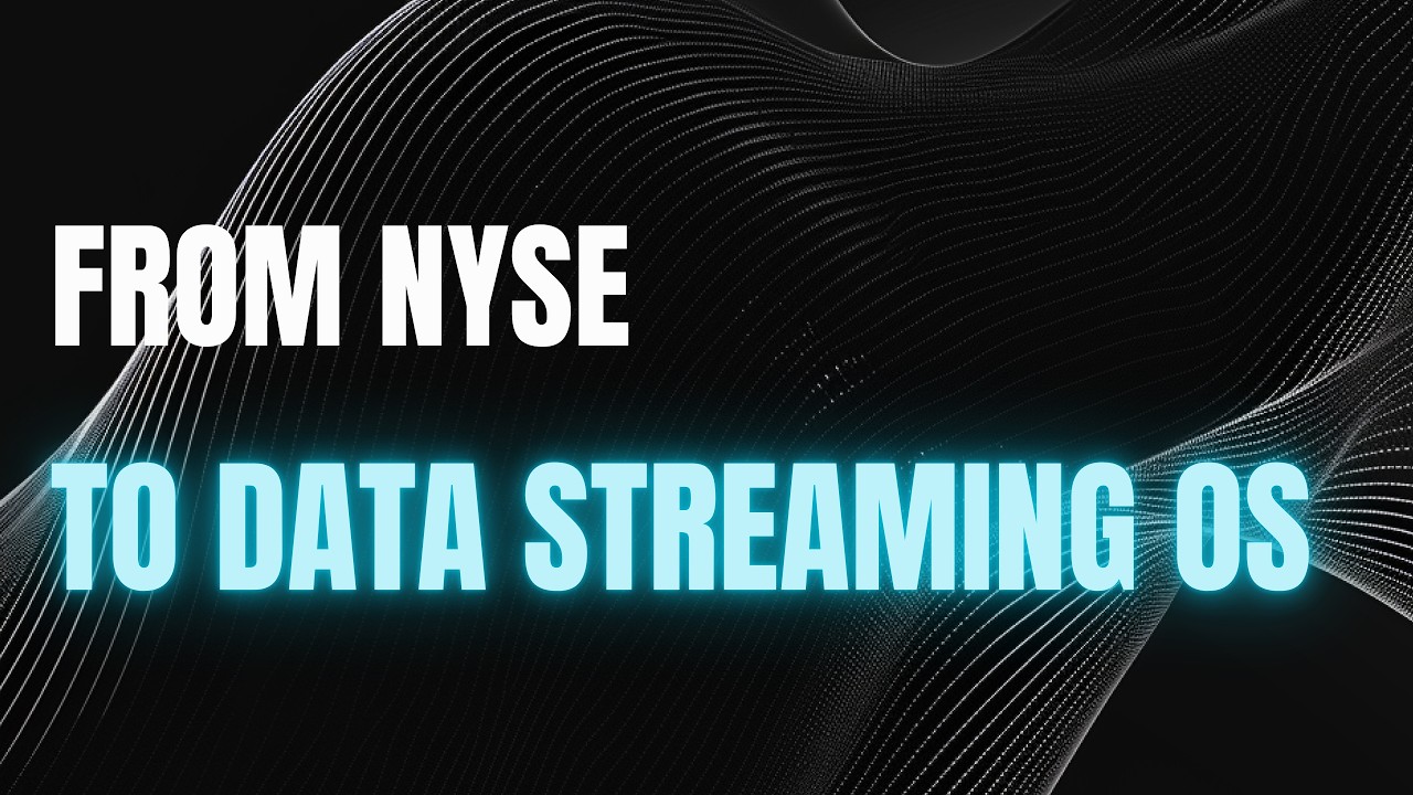 From Building NYSE Trading Technology to a Data Streaming OS