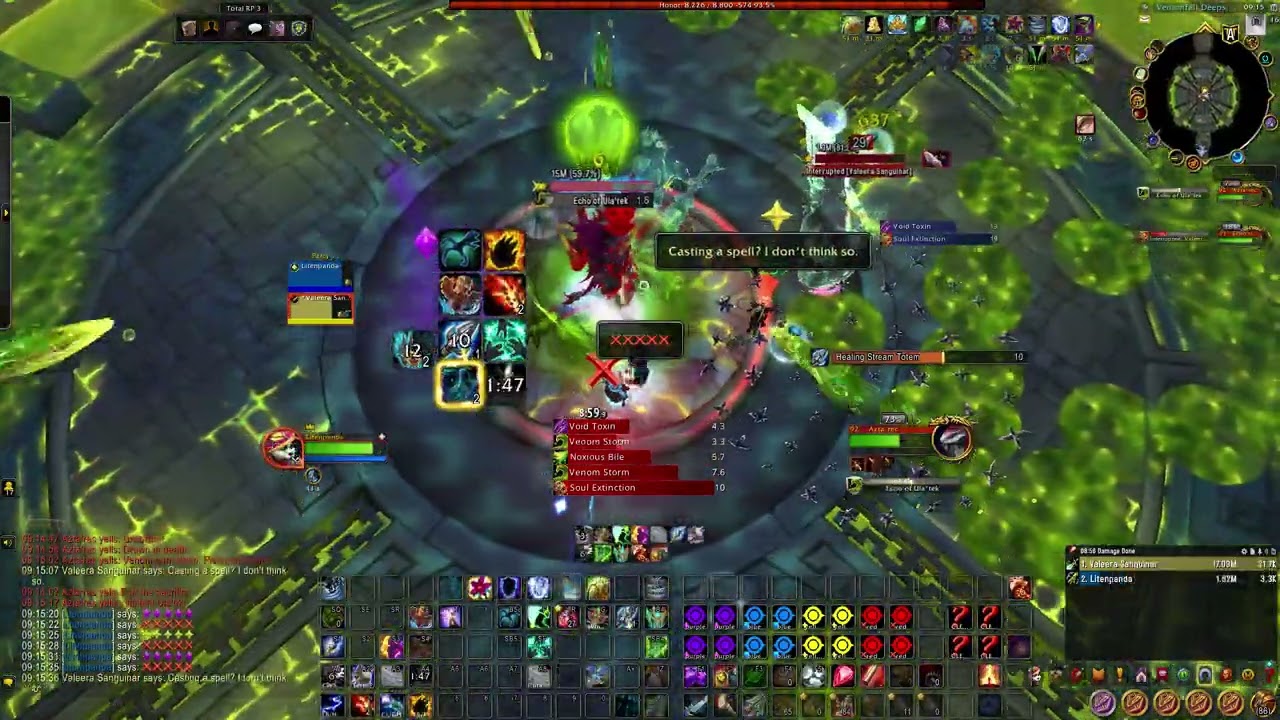 Venomfall Deeps Tier ?? - Fabled Let Me Solo Him: Azta'rec - Rank 1083 - Restoration Shaman POV