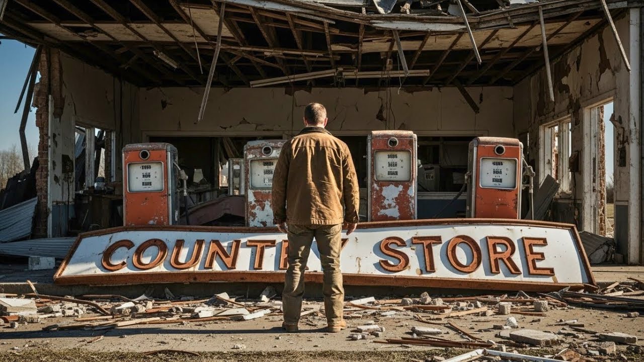 Single Dad's Siblings Wanted Junk; Gas Station Demolished — What He Found Inside Made His New Life
