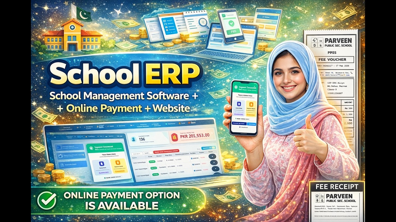 Quick Smart & Easy School Management System + Free School Website