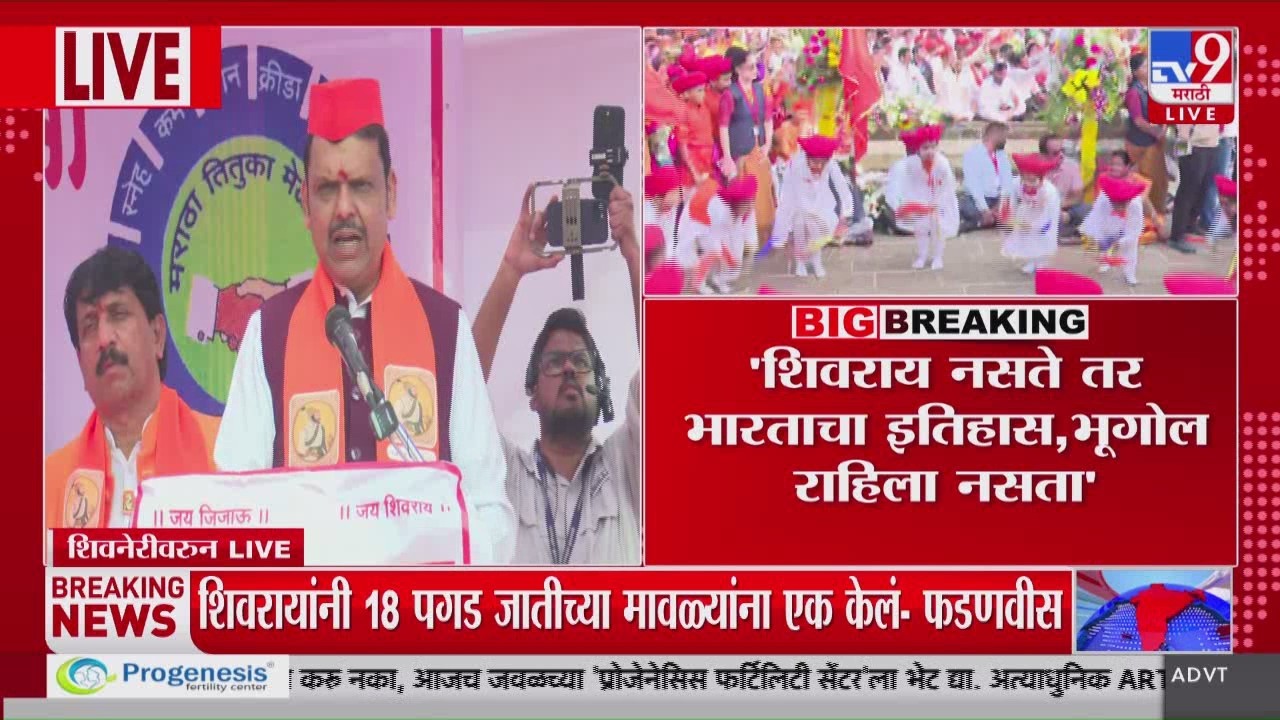 Devendra Fadnavis | शिवराय नसते तर भारताचा इतिहास, भूगोल राहिला नसता
