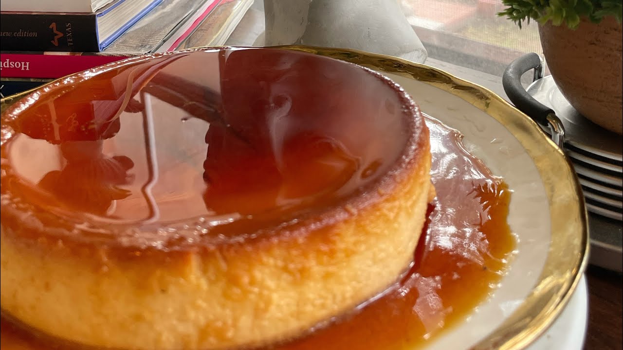 Flan con salsa de Carmelo en la instant pot | MARILYN MILES