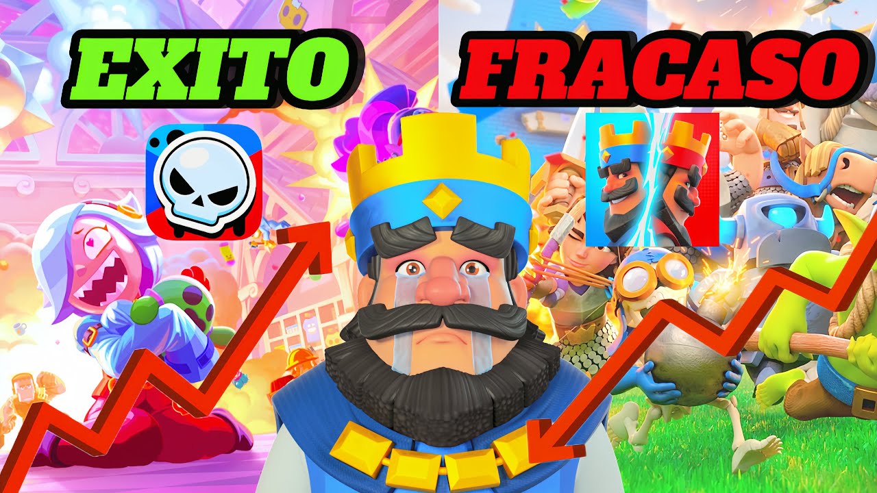 Porque Brawl Stars supero a Clash Royale / La historia completa