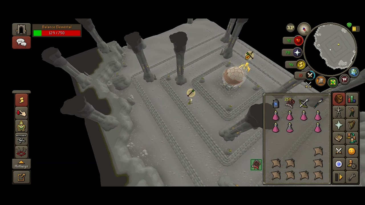 Balance Elemental- OSRS Quest Boss- While Guthix Sleeps