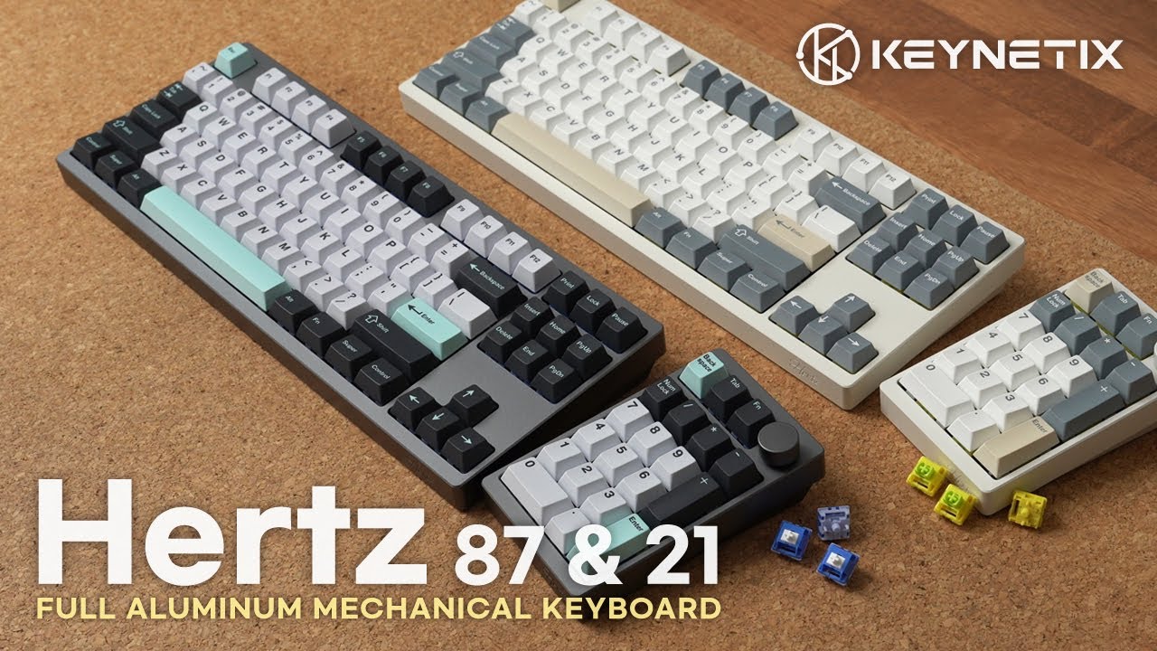 커스텀 키보드 입문용으로 딱입니다 키네틱스 해르츠87 & 헤르츠21 (Hertz 87 & Hertz 21)