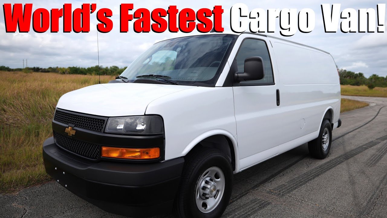 Первая поездка на нашем грузовом фургоне Chevrolet Express V8 2025 года! (Проверено разгон от 0 д...